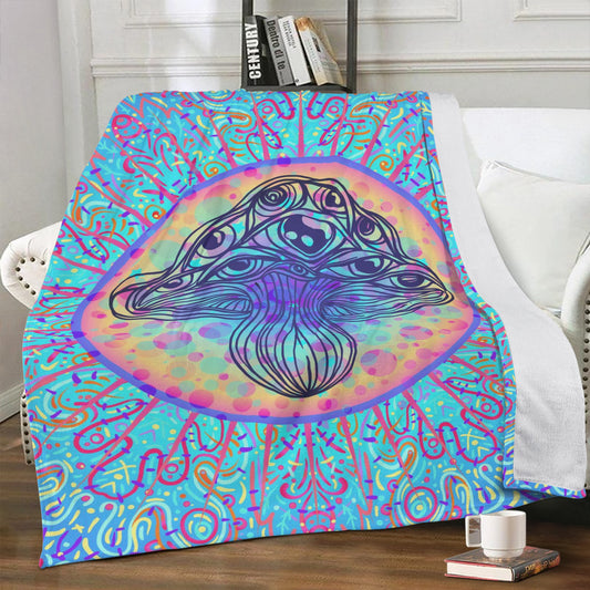 Consciousness Mushroom blanket