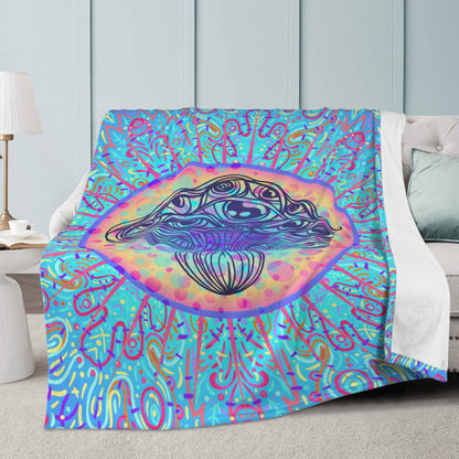 Consciousness Mushroom blanket