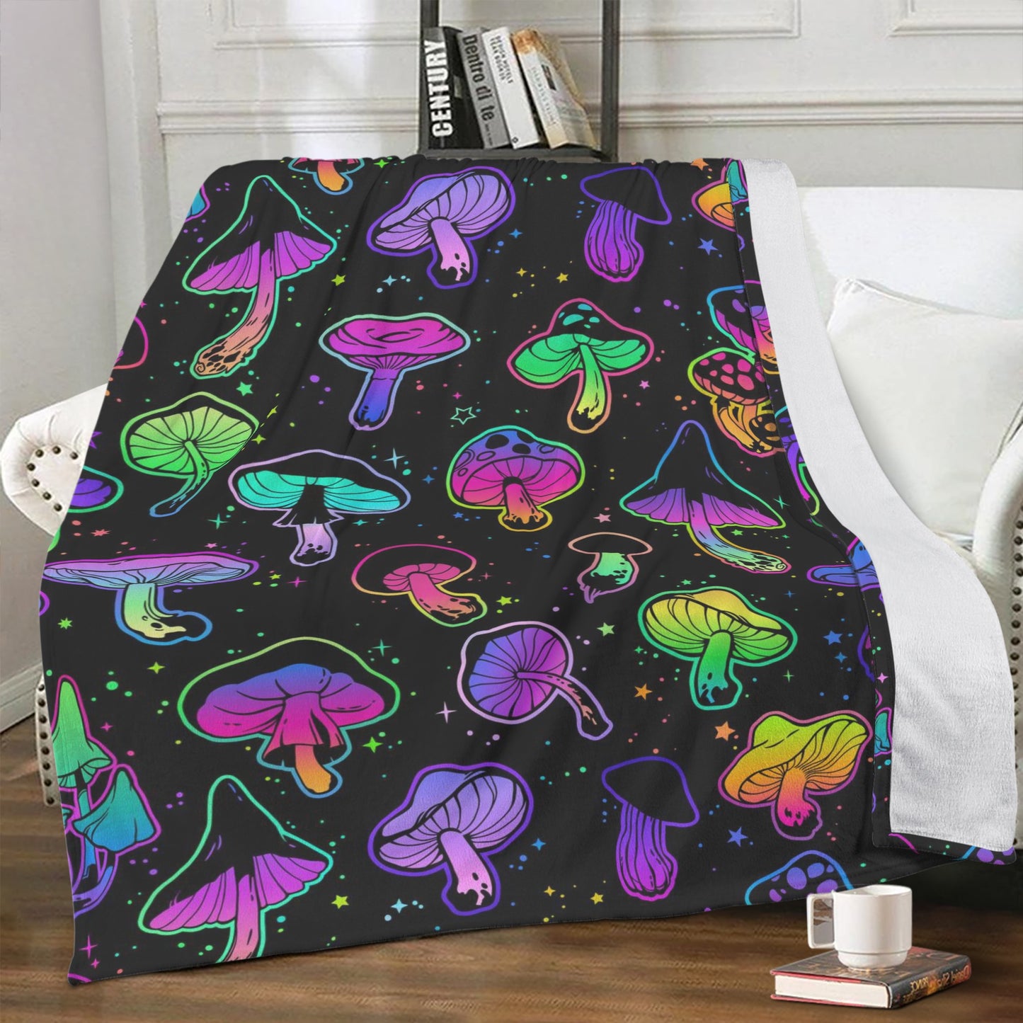 Multi mushroom blanket