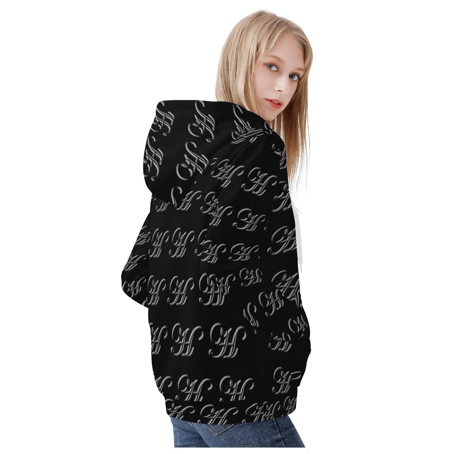 Womens Classic warm zip Up Hoodie