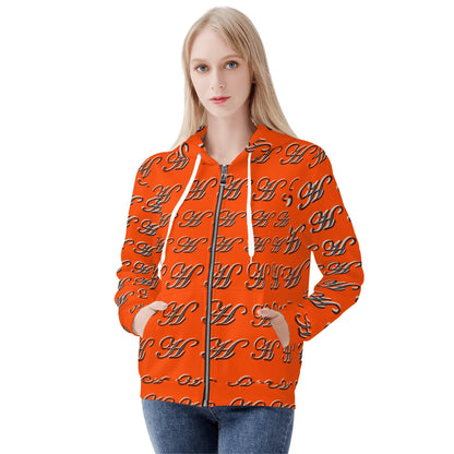 Womens Classic warm zip Up Hoodie