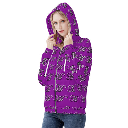 Womens Classic warm zip Up Hoodie