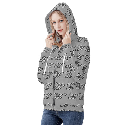 Womens Classic warm zip Up Hoodie